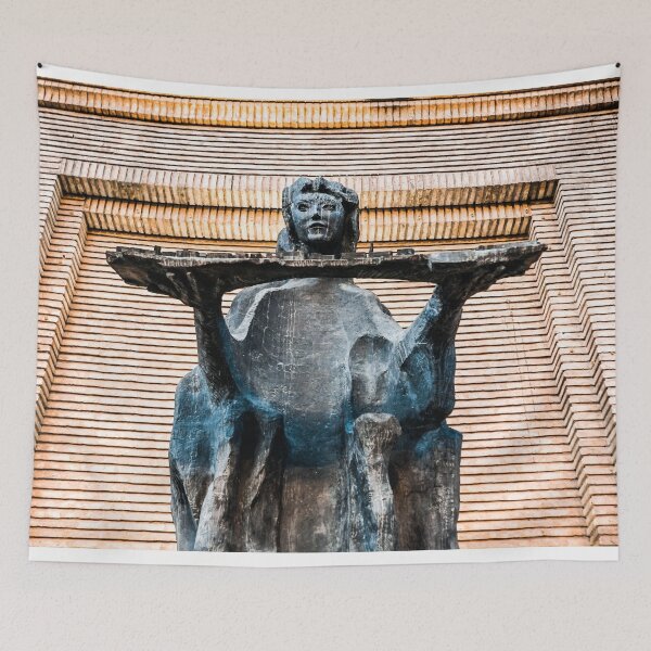 Item preview, ZARAGOZA MONUMENT ART - PUZZLE DECORATION - POSTER designed and sold by Tropical Blood.