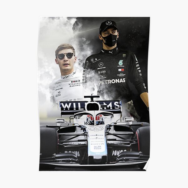 George Russell 2020 Poster Poster