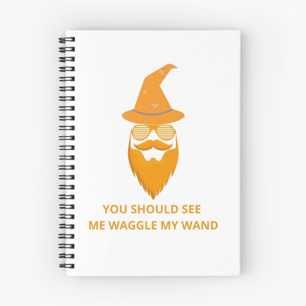 Item preview, Bearded wizard wand waggler Funny designed and sold by kawrdesigns.