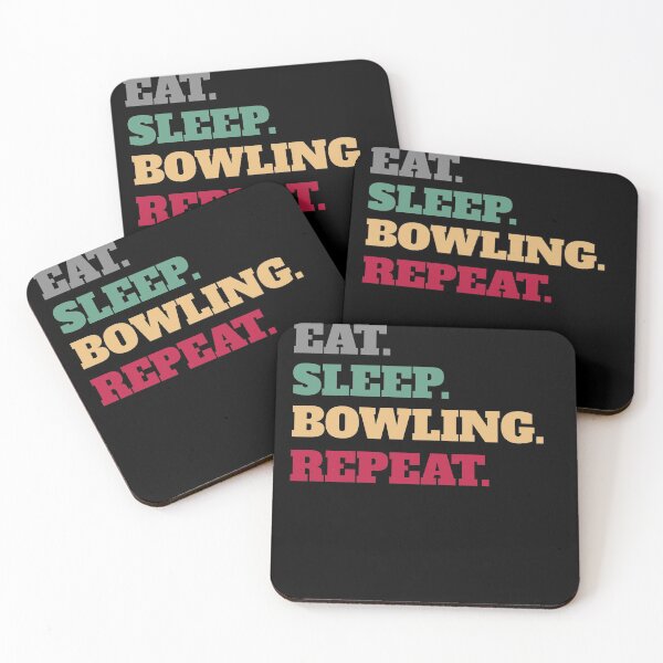 Item preview, Funny Eat Sleep Bowling Repeat designed and sold by Salvadax.