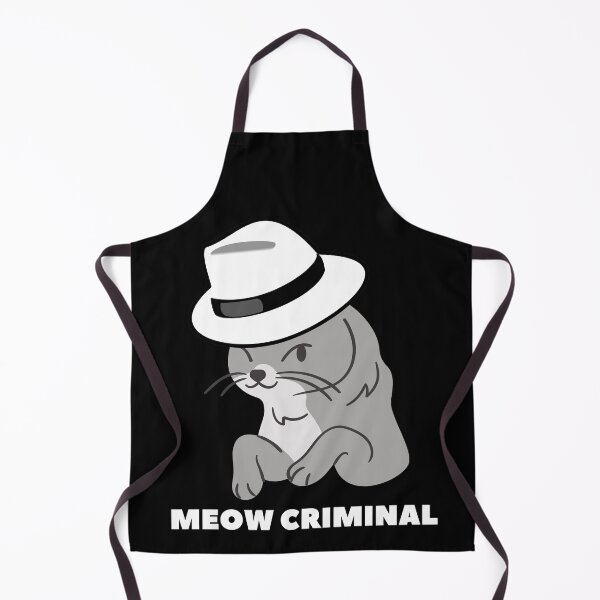 Item preview, Meow criminal designed and sold by Trantor-Tees.