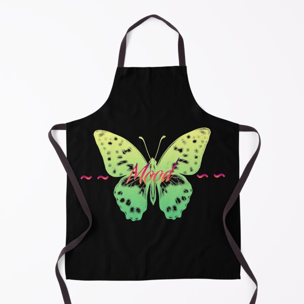 Item preview, Orange red mood with green gradient butterfly designed and sold by ADS.