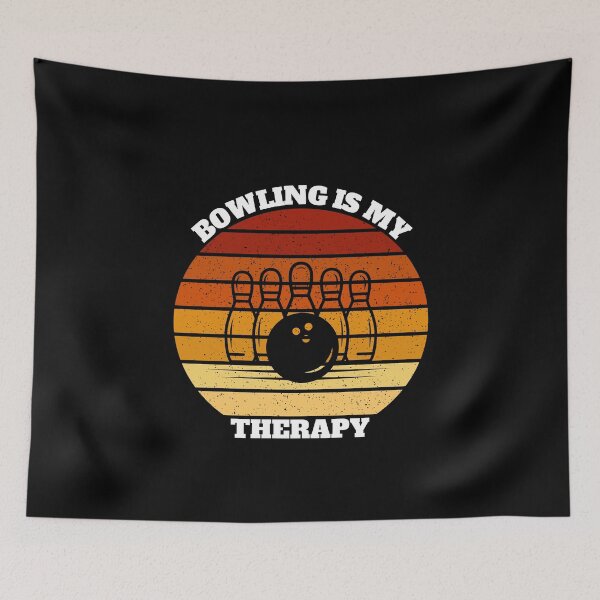 Item preview, Funny Bowling Is My Therapy designed and sold by Salvadax.