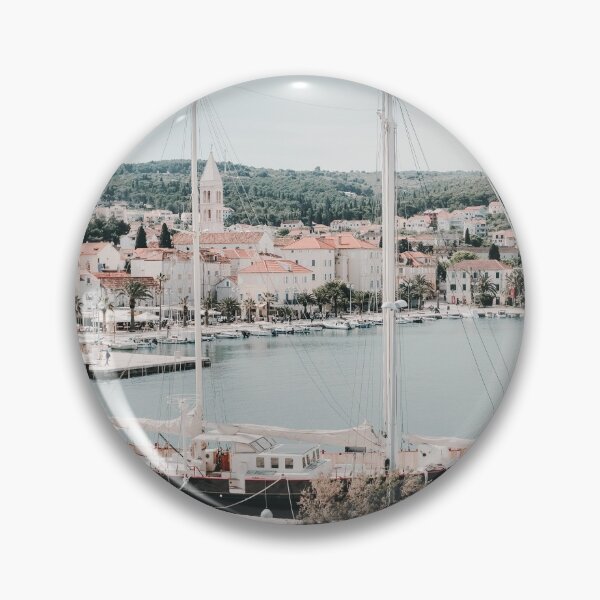 Item preview, Supetar harbor on the island of Brac in Croatia designed and sold by Melissa Peltenburg.