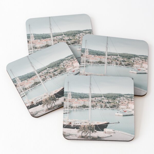 Item preview, Supetar harbor on the island of Brac in Croatia designed and sold by Melissa Peltenburg.
