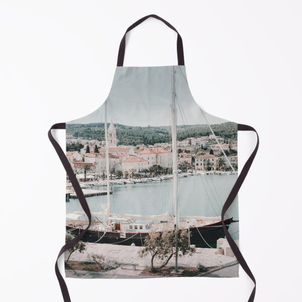 Item preview, Supetar harbor on the island of Brac in Croatia designed and sold by Melissa Peltenburg.