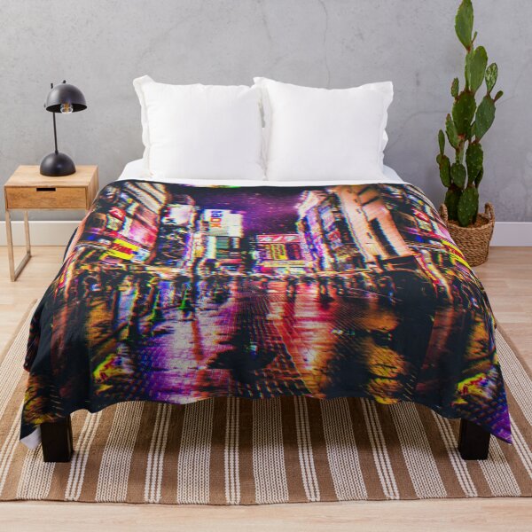 Item preview, Night Street Cityscape designed and sold by Robisko Store.