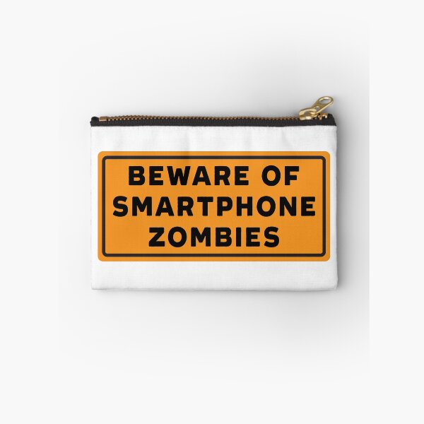 Artikelvorschau, Hüten Sie sich vor lustigen Zeichen der Smartphone-Zombies entworfen und verkauft von Mariano Topno.