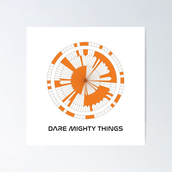 Item preview, DARE MIGHTY THINGS designed and sold by JediDesign.