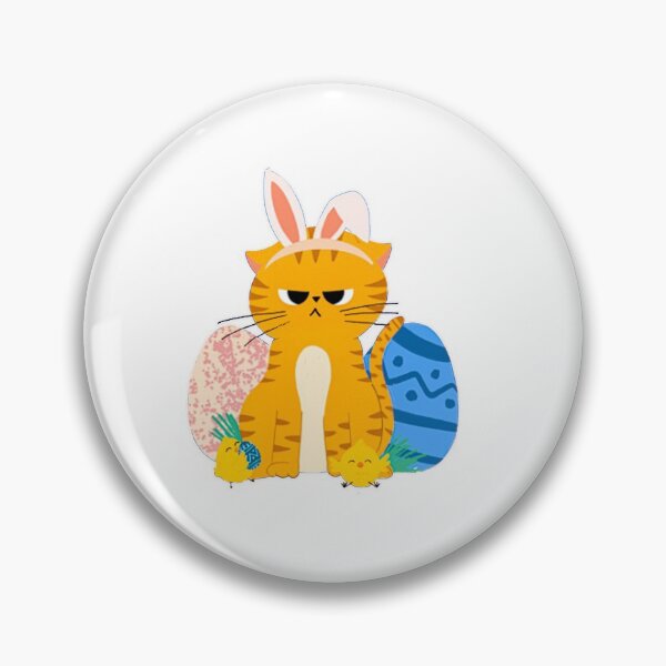 Item preview,  Easter day cute cat  designed and sold by Ssilky.