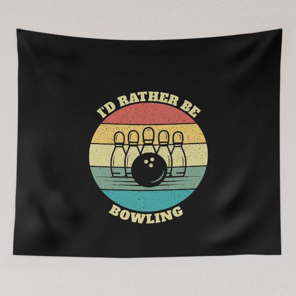 Item preview, Funny I'd Rather Be Bowling Bowler Bowlings designed and sold by Salvadax.