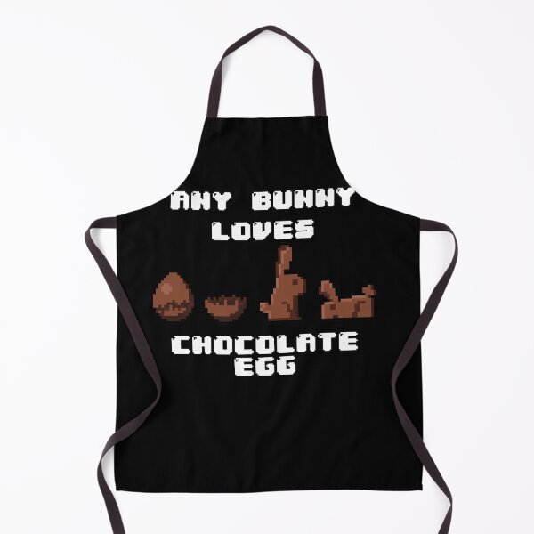 Item preview, Any Bunny Loves Chocolate Egg for Lovers - Easter designed and sold by PinkyTree.
