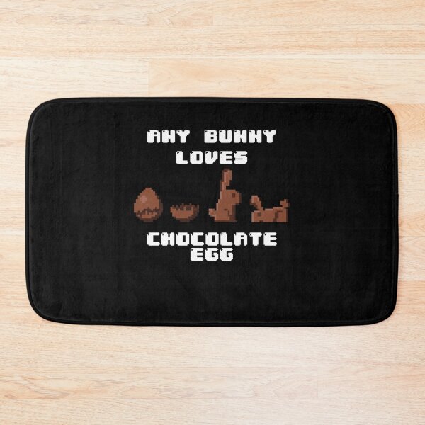 Item preview, Any Bunny Loves Chocolate Egg for Lovers - Easter designed and sold by PinkyTree.