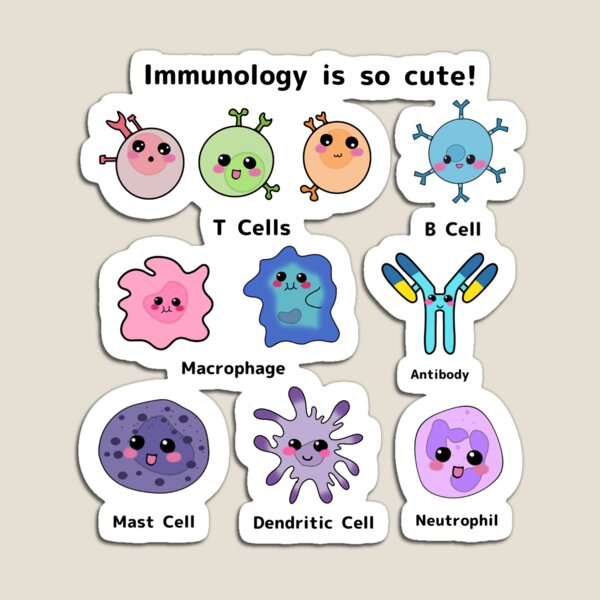 Cute Immunology Lanyard Immune Cells Antibodies Science 