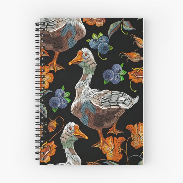 Item preview, goose with flowers designed and sold by megasity2020.