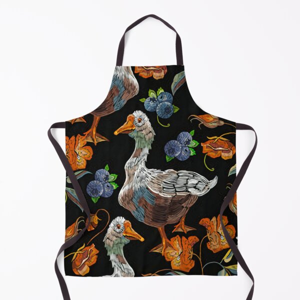 Item preview, goose with flowers designed and sold by megasity2020.