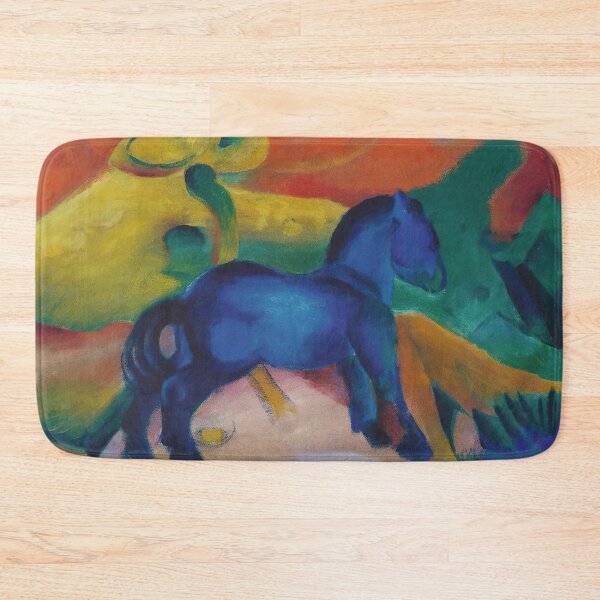 Item preview, Blaues Pferdchen Kinderbild designed and sold by neteor.
