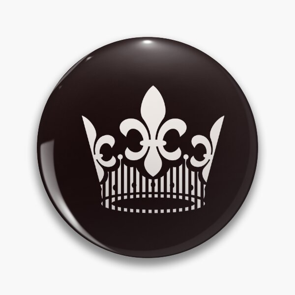 Item preview, White Crown Fleur de Lys - Luxe 15 designed and sold by vortexatelier.