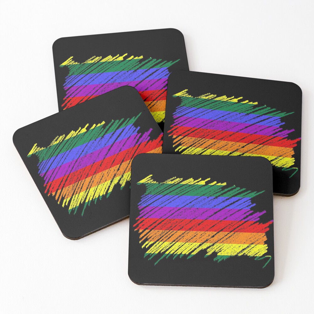 Item preview, Coasters (Set of 4) designed and sold by rainbowarray.