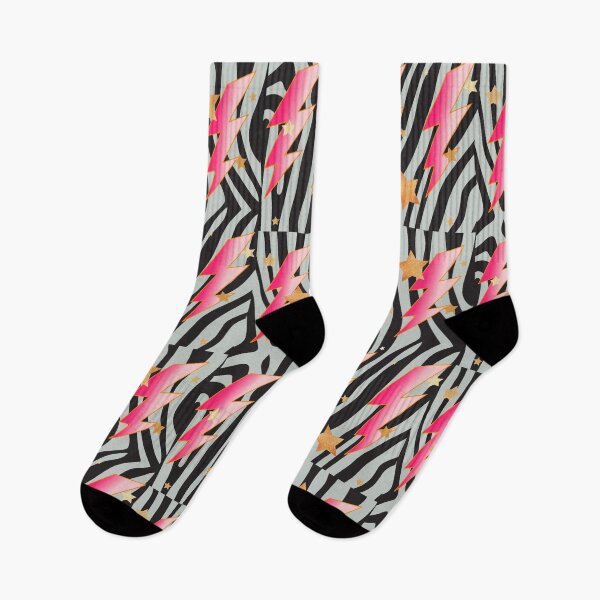 Item preview, Pink Zebra Lightning, Flash, Action Comic Sticker Pack, Boom, Oof, Pop up designed and sold by GionaSophia.