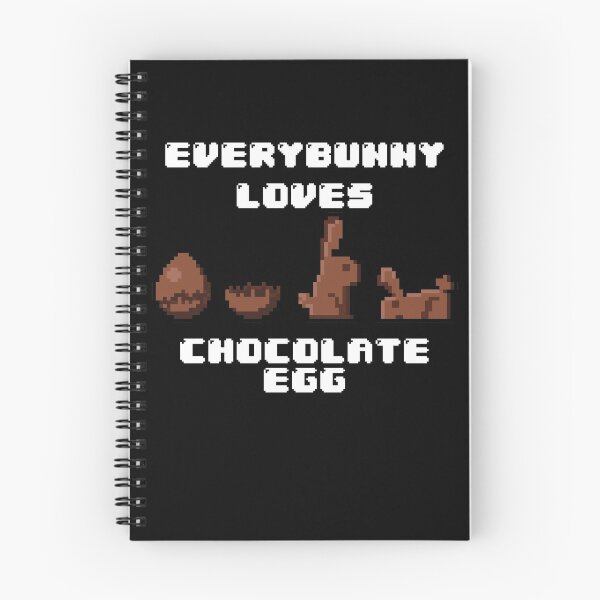 Item preview, Every Bunny Loves Chocolate Egg for Lovers, Easter designed and sold by PinkyTree.