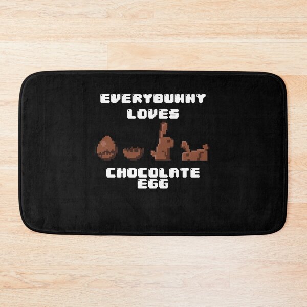 Item preview, Every Bunny Loves Chocolate Egg for Lovers, Easter designed and sold by PinkyTree.