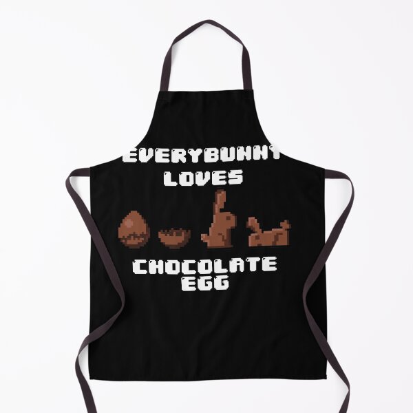 Item preview, Every Bunny Loves Chocolate Egg for Lovers, Easter designed and sold by PinkyTree.