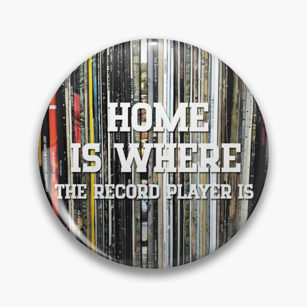 Item preview, HOME IS WHERE THE RECORD PLAYER IS designed and sold by DELAVdesign.
