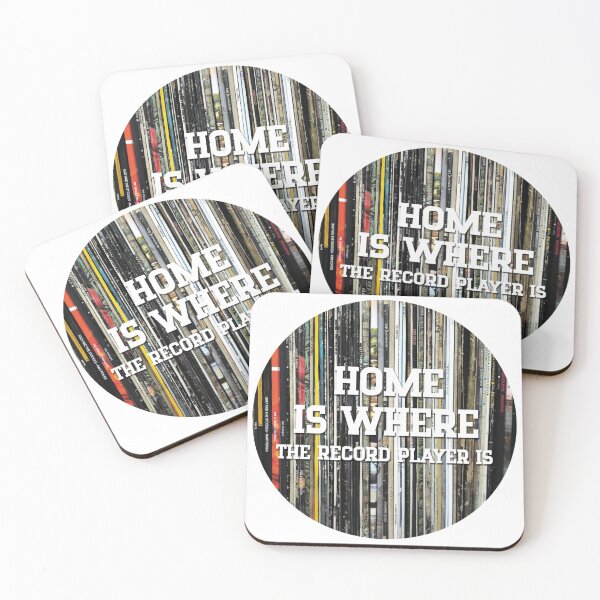 Item preview, HOME IS WHERE THE RECORD PLAYER IS designed and sold by DELAVdesign.