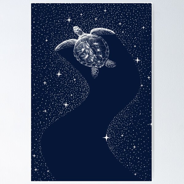 Item preview, Starry Turtle designed and sold by AlirizaCAKIR.