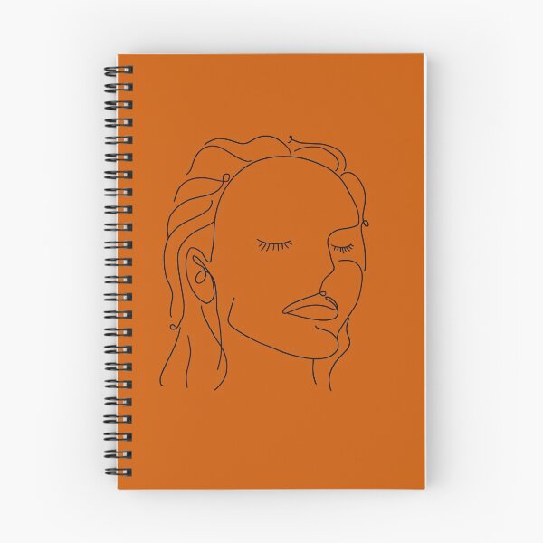 Item preview, Abstract Women Silouhette Burnt Orange designed and sold by StellaBleue.