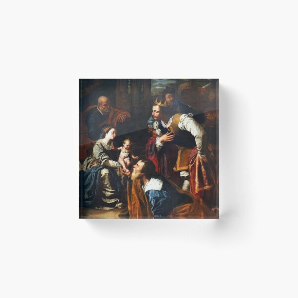 Item preview, Adoration of the Magi  - Artemisa Gentileschi - c1636 designed and sold by CrankyOldDude.
