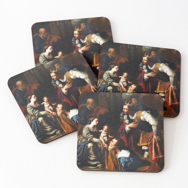 Item preview, Adoration of the Magi  - Artemisa Gentileschi - c1636 designed and sold by CrankyOldDude.