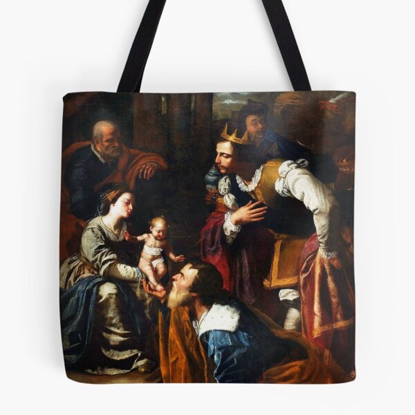 Item preview, Adoration of the Magi  - Artemisa Gentileschi - c1636 designed and sold by CrankyOldDude.