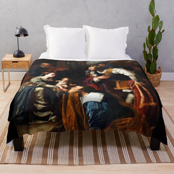 Item preview, Adoration of the Magi  - Artemisa Gentileschi - c1636 designed and sold by CrankyOldDude.