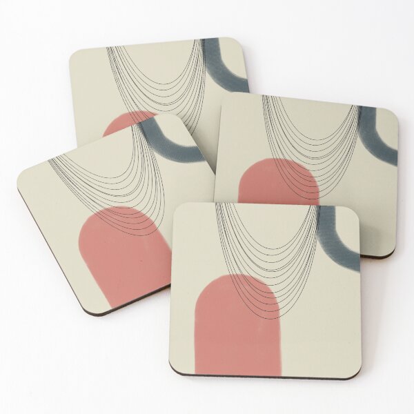 Item preview, Abstract soft boho pastels designed and sold by SeaverN.