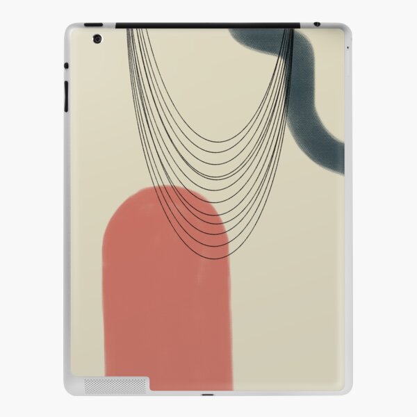 Abstract soft boho pastels iPad Skin