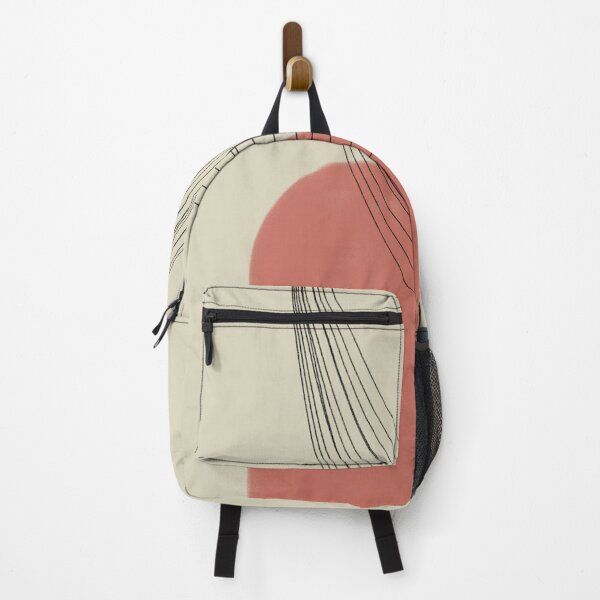 Abstract soft boho pastels Backpack