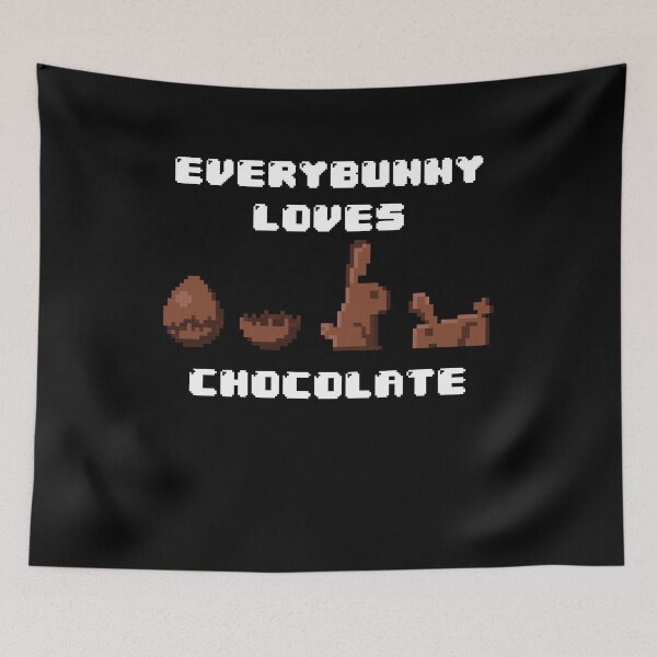 Item preview, Every Bunny Loves Chocolate for Lovers, Easter designed and sold by PinkyTree.