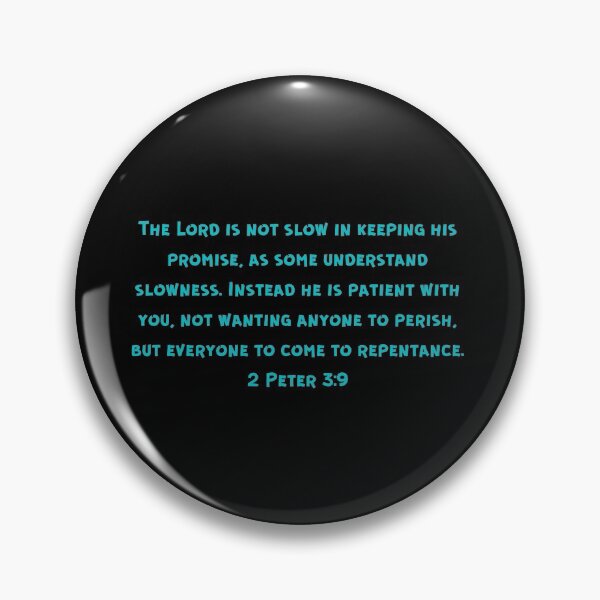 Item preview, Bible Verse 2 Peter 3:9 designed and sold by Prayingwarrior.