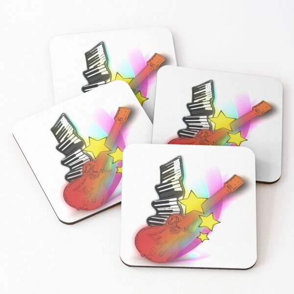 Item preview, piano keyboard with guitar designed and sold by iTrending.