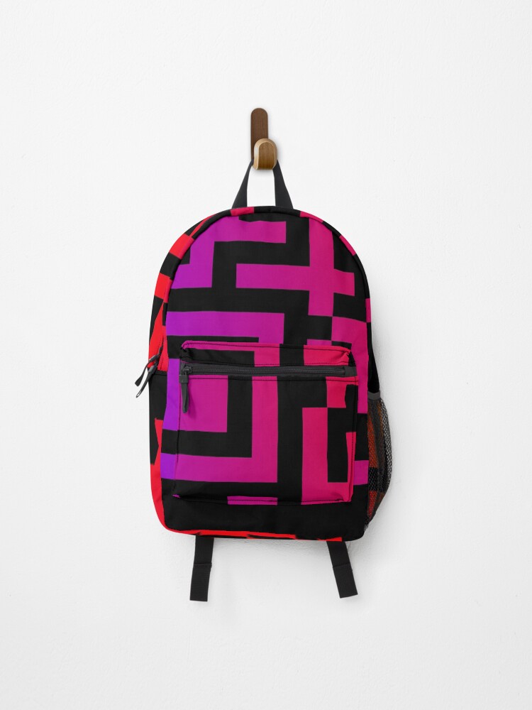 Thumbnail 1 of 3, Backpack, bar code color designed and sold by SHAFEEK.