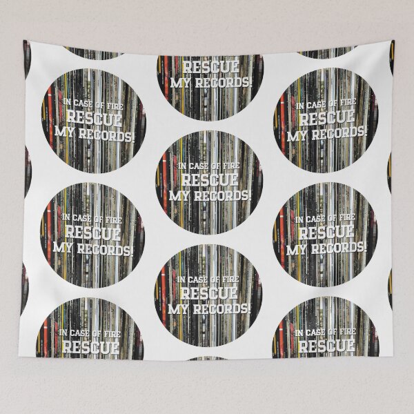 Item preview, IN CASE OF FIRE RESCUE MY RECORDS designed and sold by DELAVdesign.