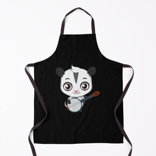 Item preview, possum playing banjo lovers designed and sold by doucelune.