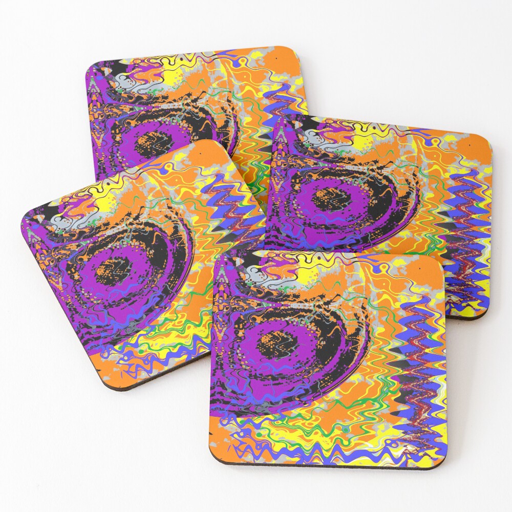Item preview, Coasters (Set of 4) designed and sold by rainbowarray.