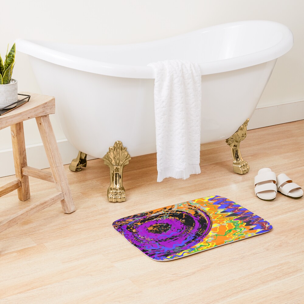 Item preview, Bath Mat designed and sold by rainbowarray.