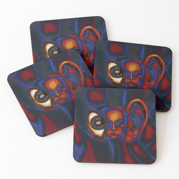 Item preview, Hear, See, Speak - digital painting version 2 designed and sold by XP's Art Page.