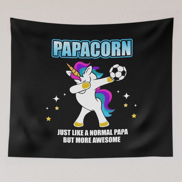 Item preview, Papacorn - Papa Unicorn Football Dabbing Unicorn designed and sold by Ibu83.