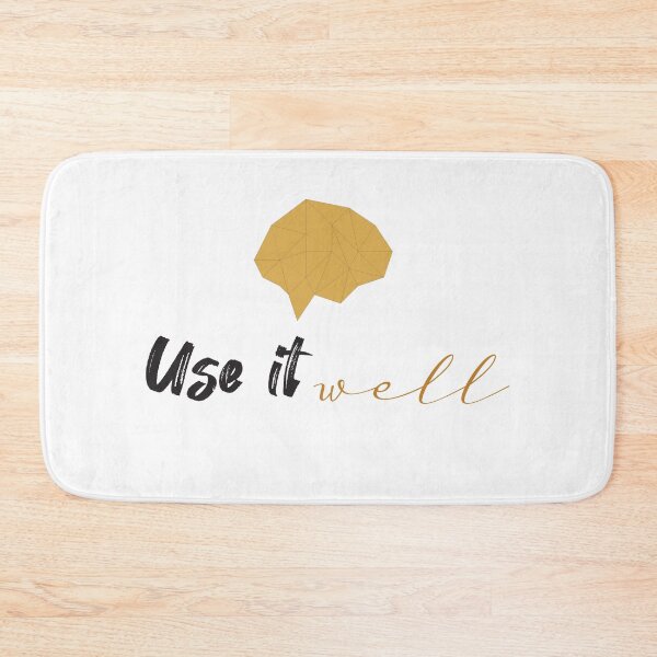 Item preview, Use it well, use your brain designed and sold by Badrart.