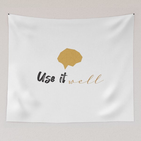Item preview, Use it well, use your brain designed and sold by Badrart.